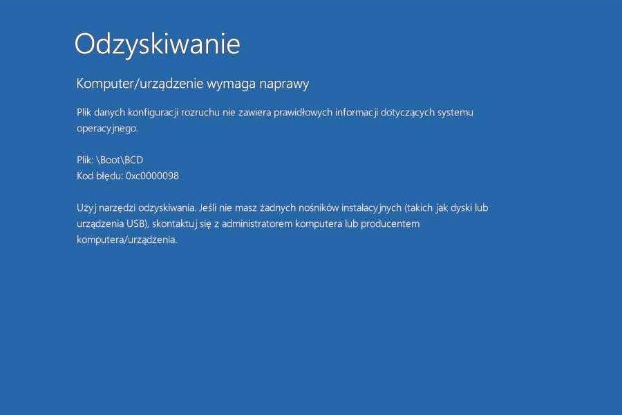 Naprawa i przywracanie sektora rozruchowego Windows 7 8 8.1 10 11