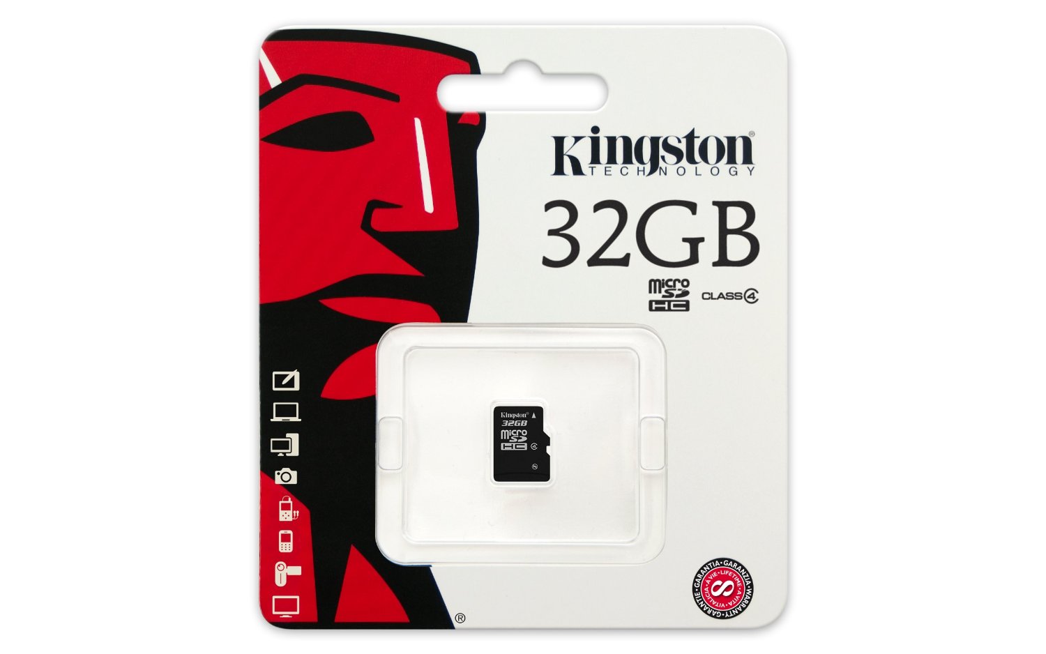 KINGSTON Micro Secure Digital 8 GB Class 4 MicroSDHC