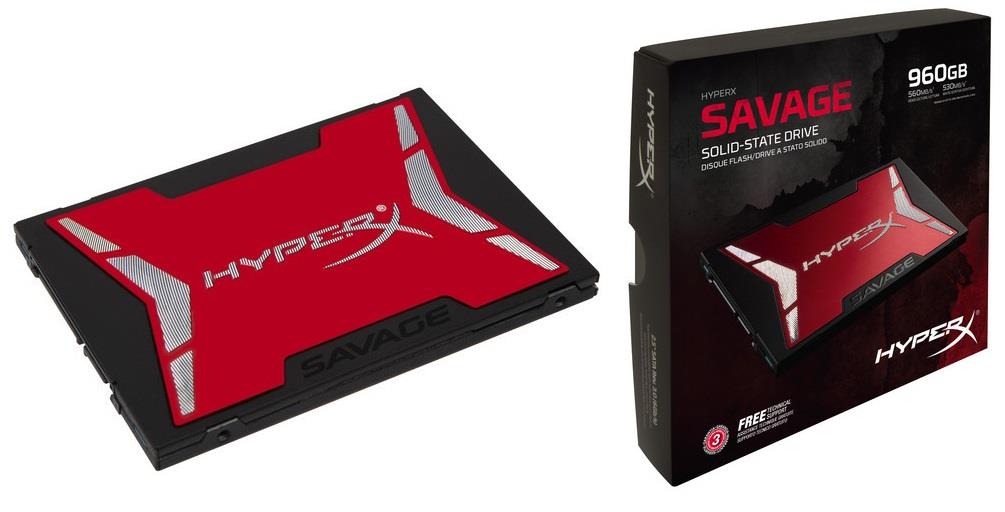KINGSTON SSD HyperX Savage 960gb Front