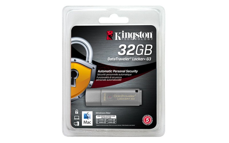 Kingston Data Traveler Locker G3 32GB UDB3 Data Security Fot1