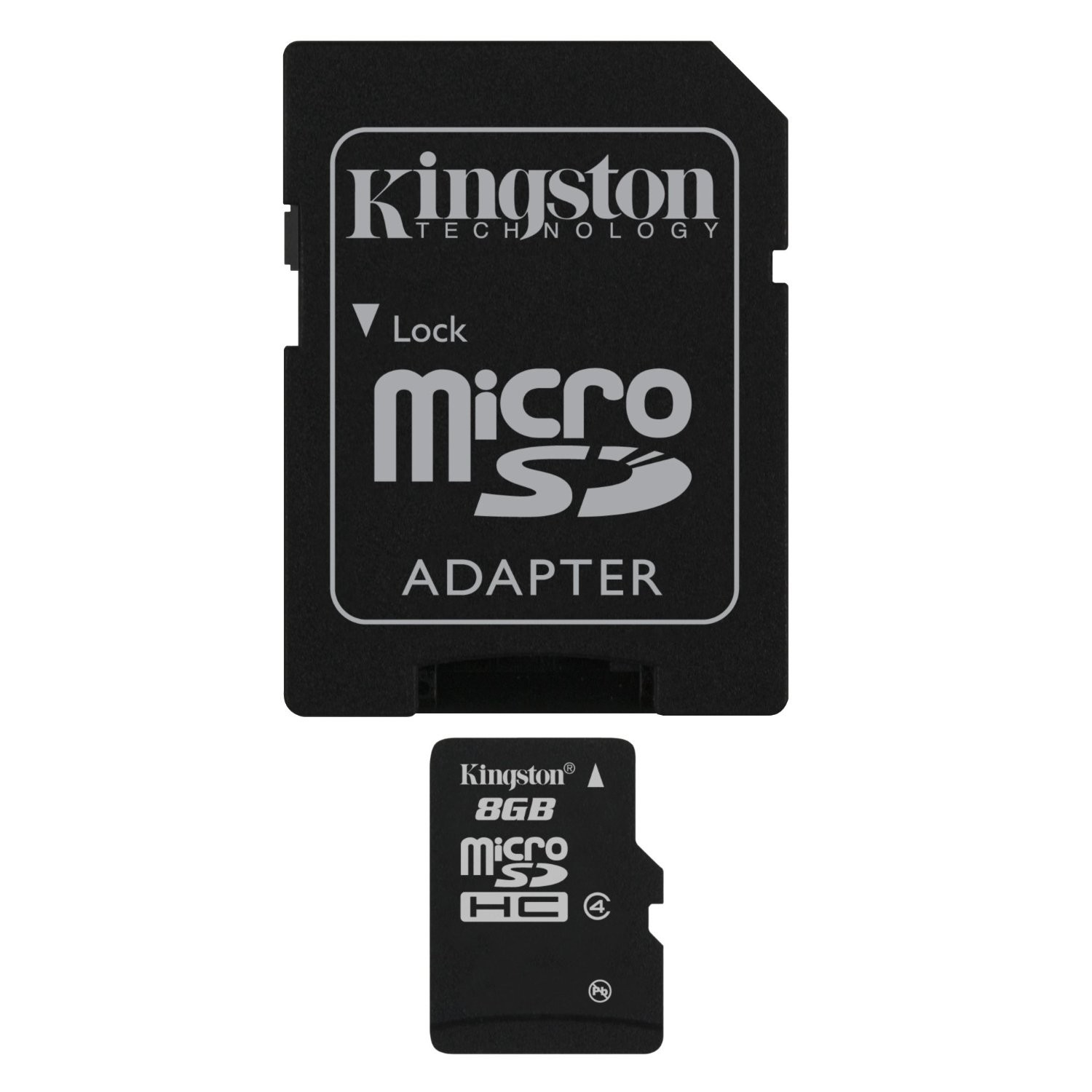 MicroSDHC KINGSTON 8GB I Adapter Class4