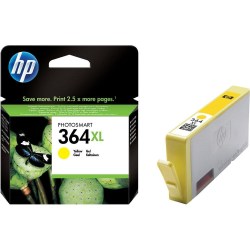 Tusz, HP, 364, Yellow, XL, CB325EE, 0883585706103