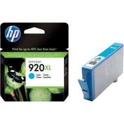 Tusz, HP, 920XL, Cyan, CD972AE, 884420649281