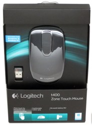 Logitech T400, Zone Touch, dotykowa, black, 910-003044